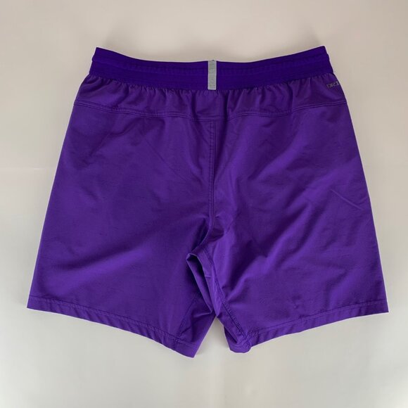 Grand Canyon University Antelopes Purple Nike Dri Fit Athletic Shorts Mens Large - Picture 6 of 7